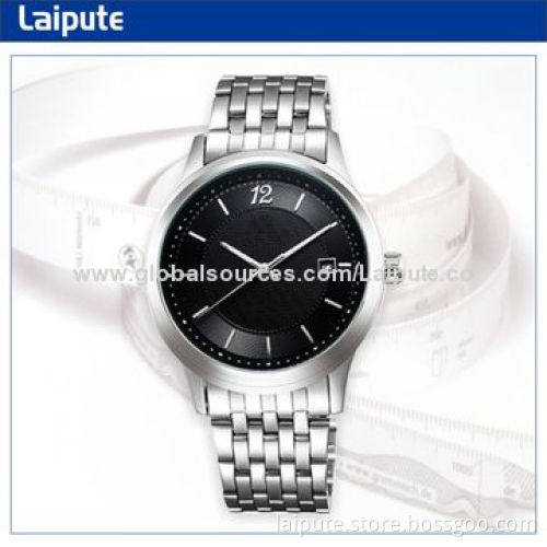 Stainless Steel Multifunction Men's Watch